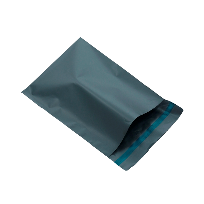 300 Grey Small Courier bags, mailer post postage bags strong Size 350mm x 405mm