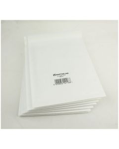 100 x G/4 Masterline white padded envelopes, size G/4 240mm x 330mm or 9.5 x 14 inches,