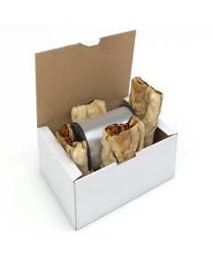 White Die cut box 6 x 6 x 2.4 inches