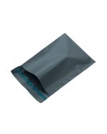 100 Grey plastic Delivery bags, mail order shipping bags very strong size 320mm x 440mm, or 12.5 x 17 inches