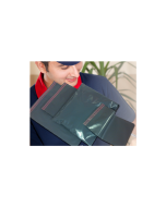 Grey plastic poly mailers