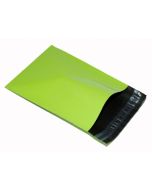 250 Neon Green poly mailer Eco mailing bag size 355mm x 508mm, large mailing bag. 