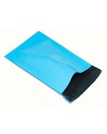 500 small Courier bags, mailing postage Blue delivery bags strong Size 350mm x 500mm