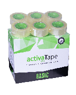 36 rolls of Active tape Clear 48mm wide