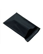 200 CLEARANCE Black plastic mailer bags,  Size A4++ 250mm x 350mm 