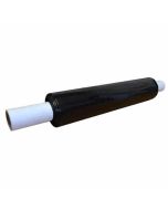 Extended handle core Black Pallet stretch wrapping, 400mm x 200 mtr 17 MU strong and secure pallet wrap 