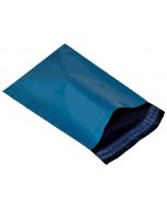 150 A4 Blue plastic mailer bags, mailer post envelopes bags strong, size 250mm x 350mm 10" x 14"