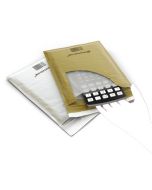 100 x B/00 Masterline White padded envelopes Size B/00 120mm x 210mm or 4.75 x 8.25 inches