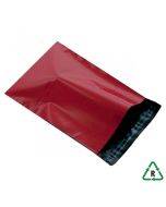 250 Red plastic A3 size mailing bags, strong Size 305mm x 405mm or 12 x 16 inches