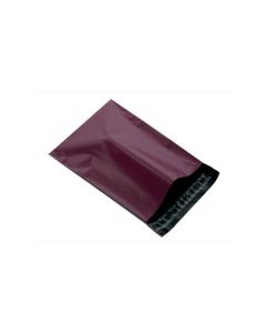 100 large Burgundy plastic mailing bags, mailer post envelopes strong Size 305mm x 405mm or 12 x 16 inches... More Quantity