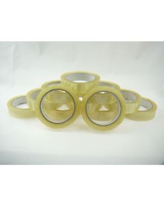 72 Rolls Parcel packaging tape 25 mm clear tape