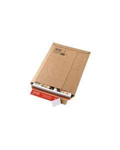 100 A5 Rigid Kraft Envelopes by Column Pac size 167mm x 267mm