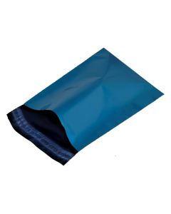 Blue Plastic mailing bags size 120mm x 170mm or 5 x 7 Inches, very small Polythene mailing bags DISCONTINUED