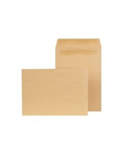 100 x Brown C5 Congo Manilla Self Seal Plain Envelopes 