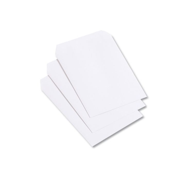 250 x White C4 Congo Manilla size to suit A4 material Self Seal Plain Envelopes.....See More Quantity 