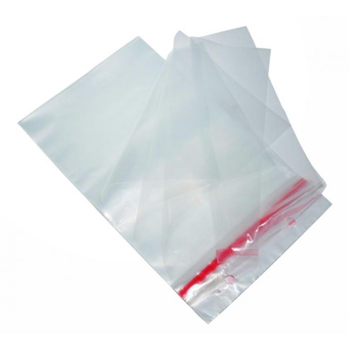 Clear Mailer A4 size 230mm x 305mm. 35 Mu clear envelopes. With  Semi permanent seal .... CLICK FOR QUANTITY