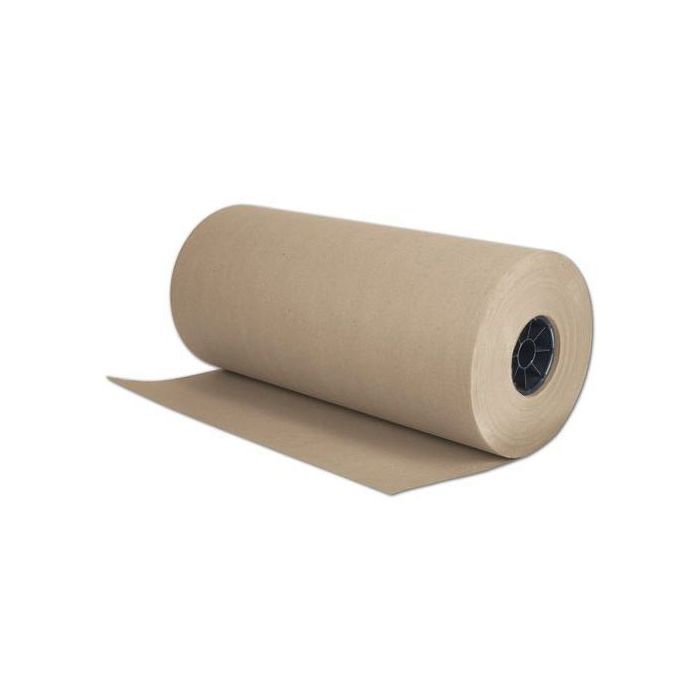 1 x Brown Masterline wrapping paper rolls 500mm wide and 300 meter extra long, Hight quality imitation Kraft roll, 70 grm paper