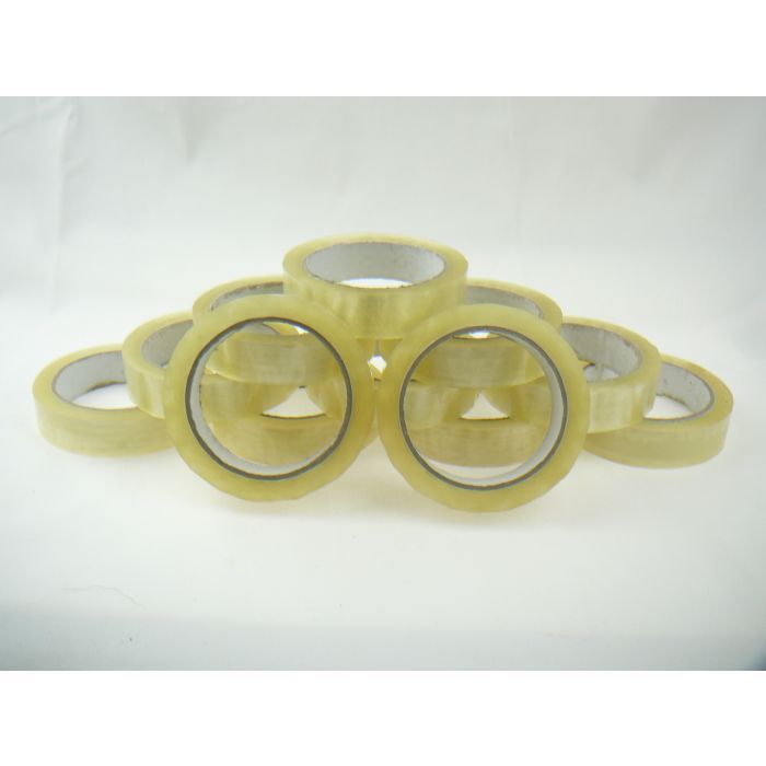 72 Rolls Parcel packaging tape 25 mm clear tape