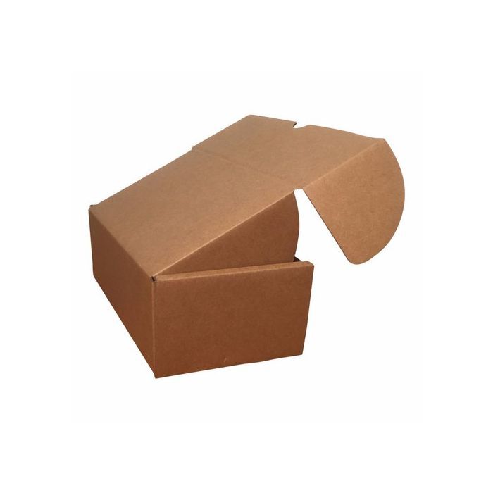 Small die cut ecommerce shipping box