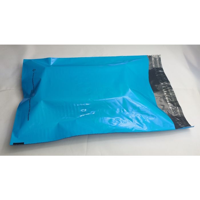 200 Blue plastic mailing bags mailer post envelopes bags strong size 216mm x 356mm
