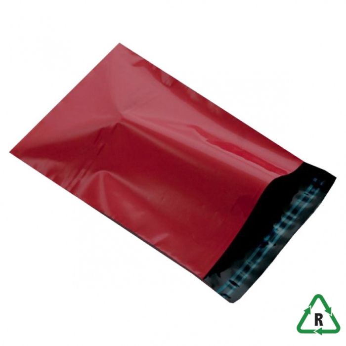 Red mailing bags size 250mm x 350mm
