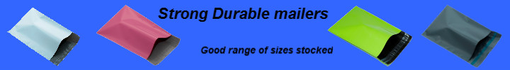 A5 size Small Plastic Mailers 165mm x 230mm 6" x 9" A5 size Small Plastic Mailers 165mm x 230mm 6" x 9"