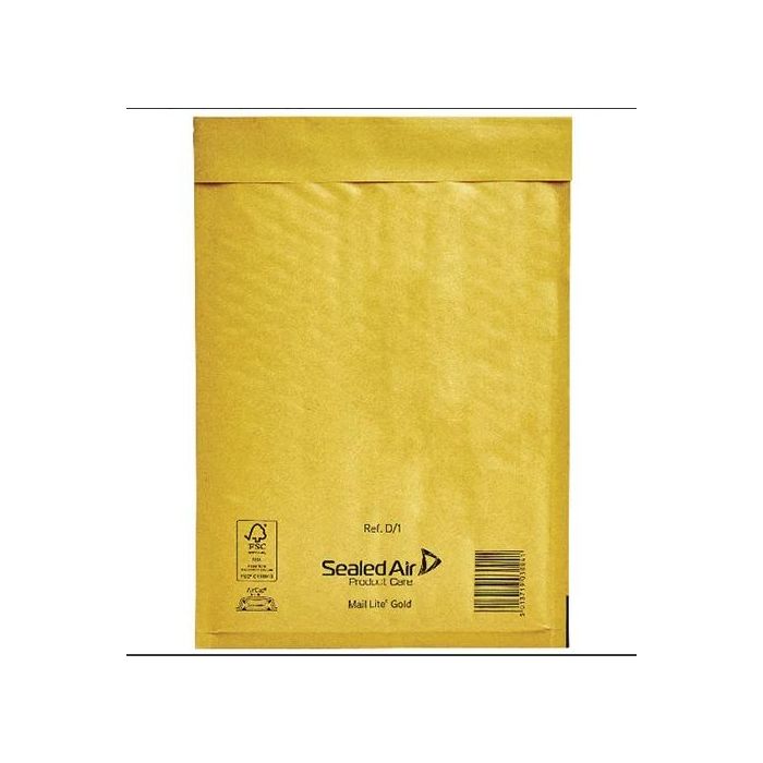 Sealed Ail mail Lite Gold size D/1