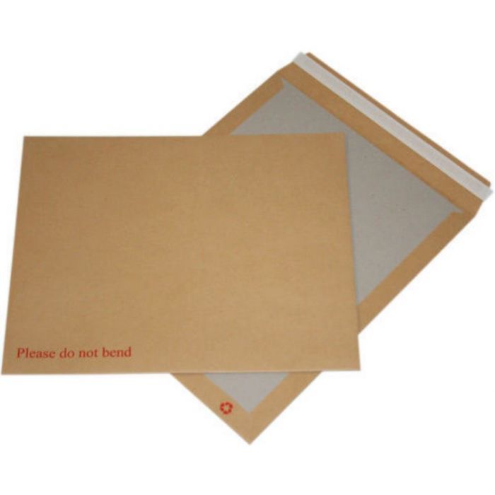 324mm x 229mm 12.75" x 9" appx C4 A4 Board Backed Envelopes 