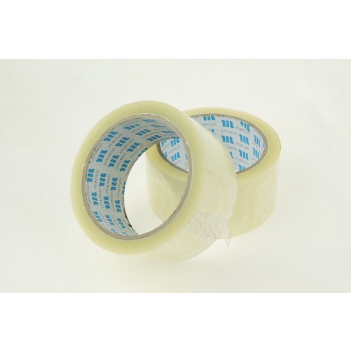 BRANDED CLEAR PARCEL PACKING TAPE 66 meters LONG x 48mm WIDE PACKAGING SELLOTAPE 