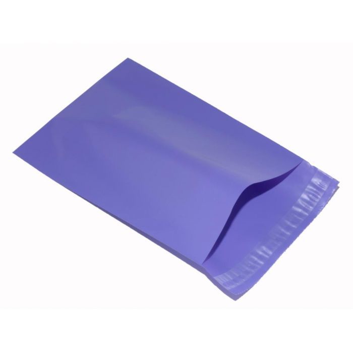 Violet A4+ mailer bags, size 250mm x 350mm 10