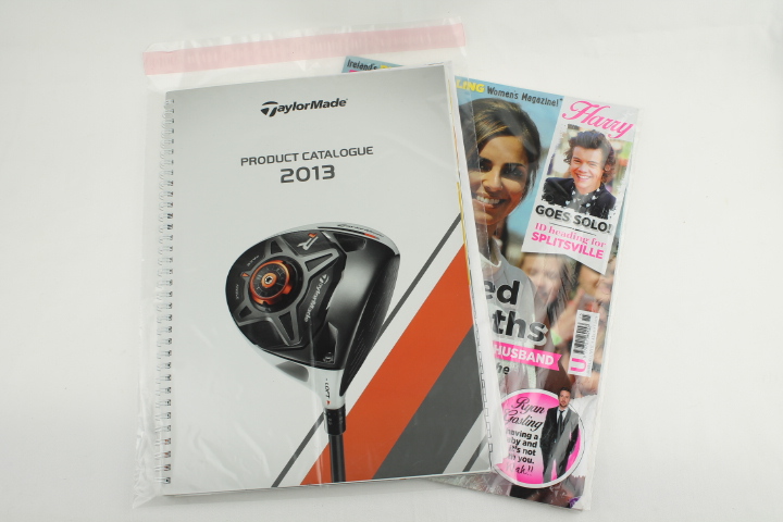 Clear Plastic mailers for magazines