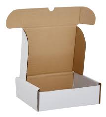 Die Cut White Postal boxes, various sizes