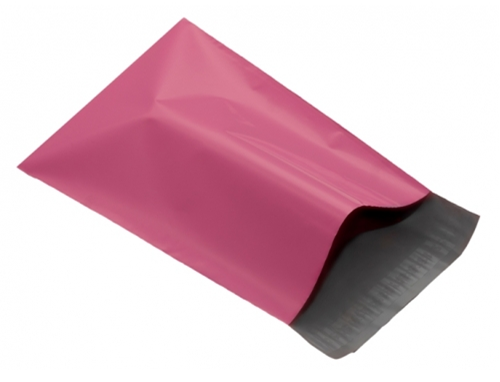 pink mailing bags